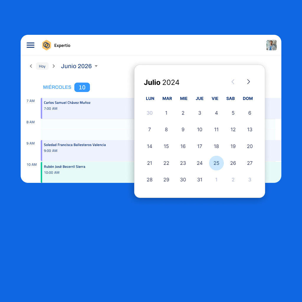 Calendario y citas