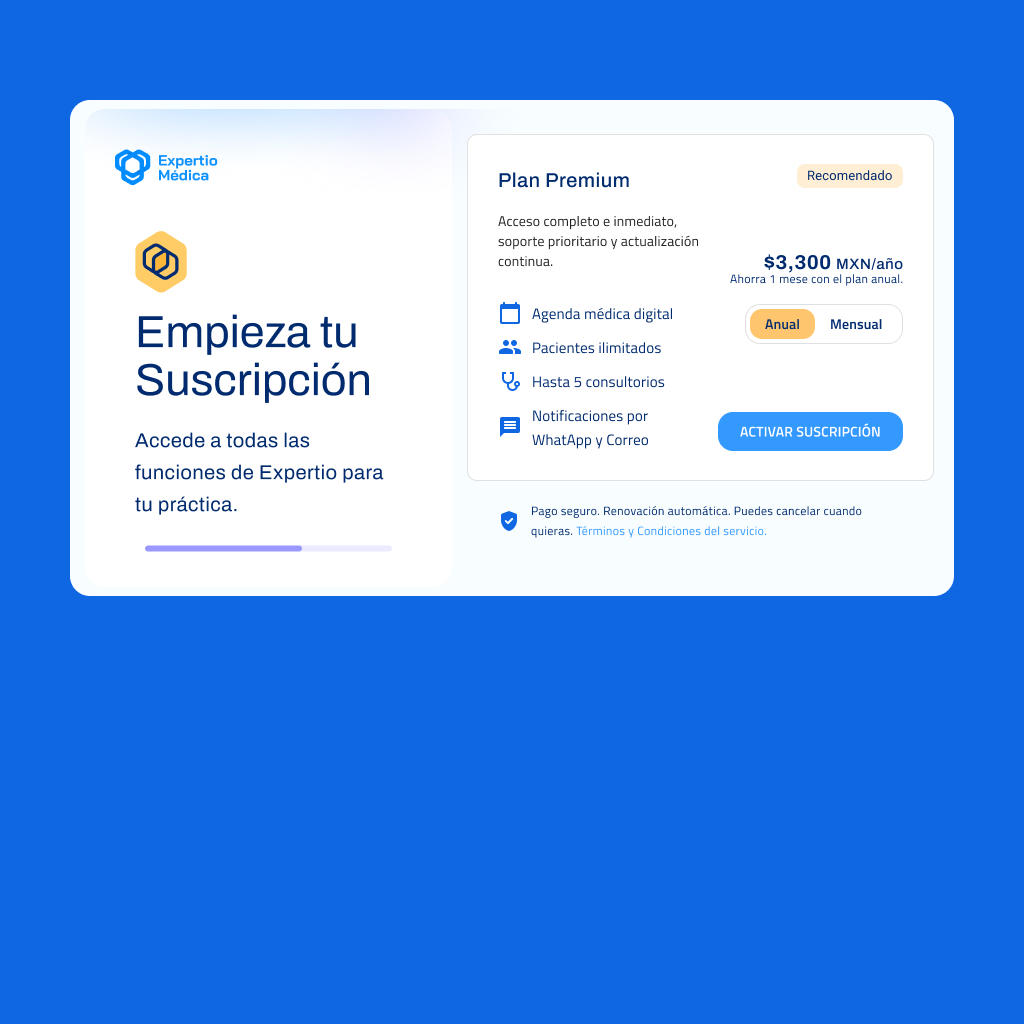 Suscripcion y pagos